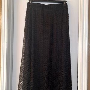 Women’s black skirt. Fully lined